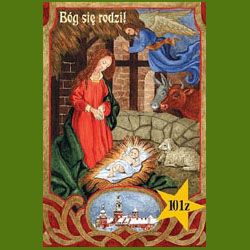 kartki bożonarodzeniowe z motywami religijnymi
