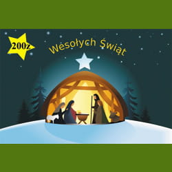 kartki bożonarodzeniowe z motywami religijnymi