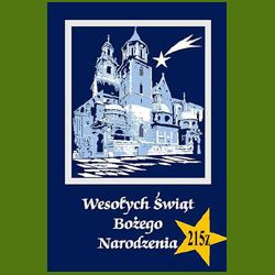 kartki bożonarodzeniowe z motywami Krakowa